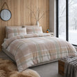 Verbier Brushed Cotton Flannelette Duvet Cover Set - Natural