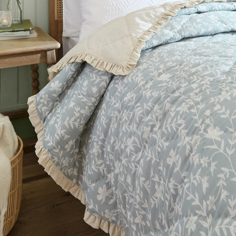 Nature Amelia Quilted Bedspread Seafoam - image 3