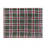 Nature Braemar Sherpa Tartan Fleece Throw Berry/Pine 140 x 180cm - image 3