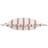 Nature Connie Striped Ruffle Cushion Cover Clay Pink 35 x 50cm - image 3