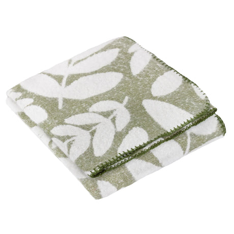 Nature Hazel Woven Throw Olive 130 x 180cm - image 2