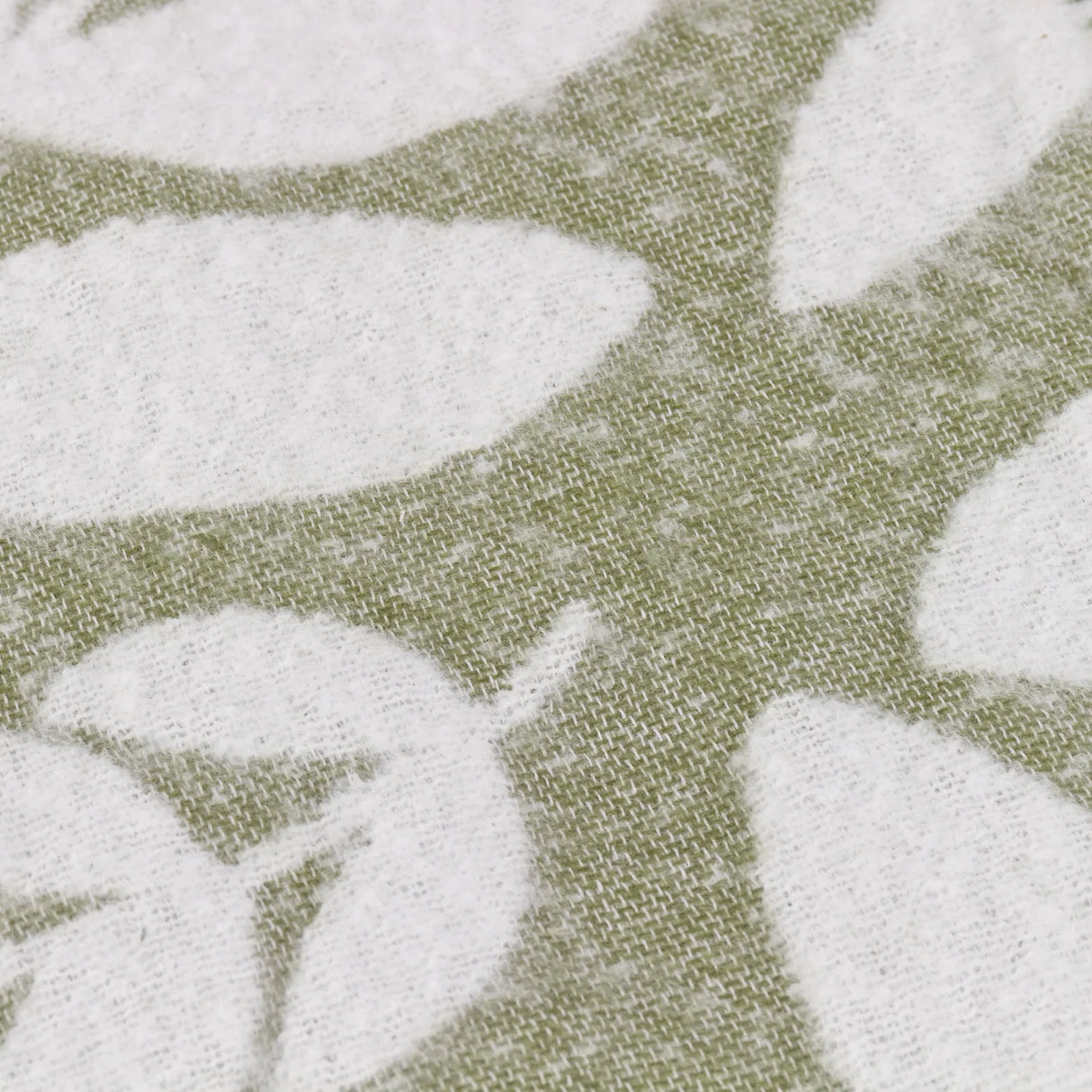 Nature Hazel Woven Throw Olive 130 x 180cm - image 5