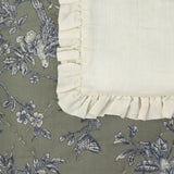 Nature Hermione Ruffled Cotton Bedspread Moss - image 6