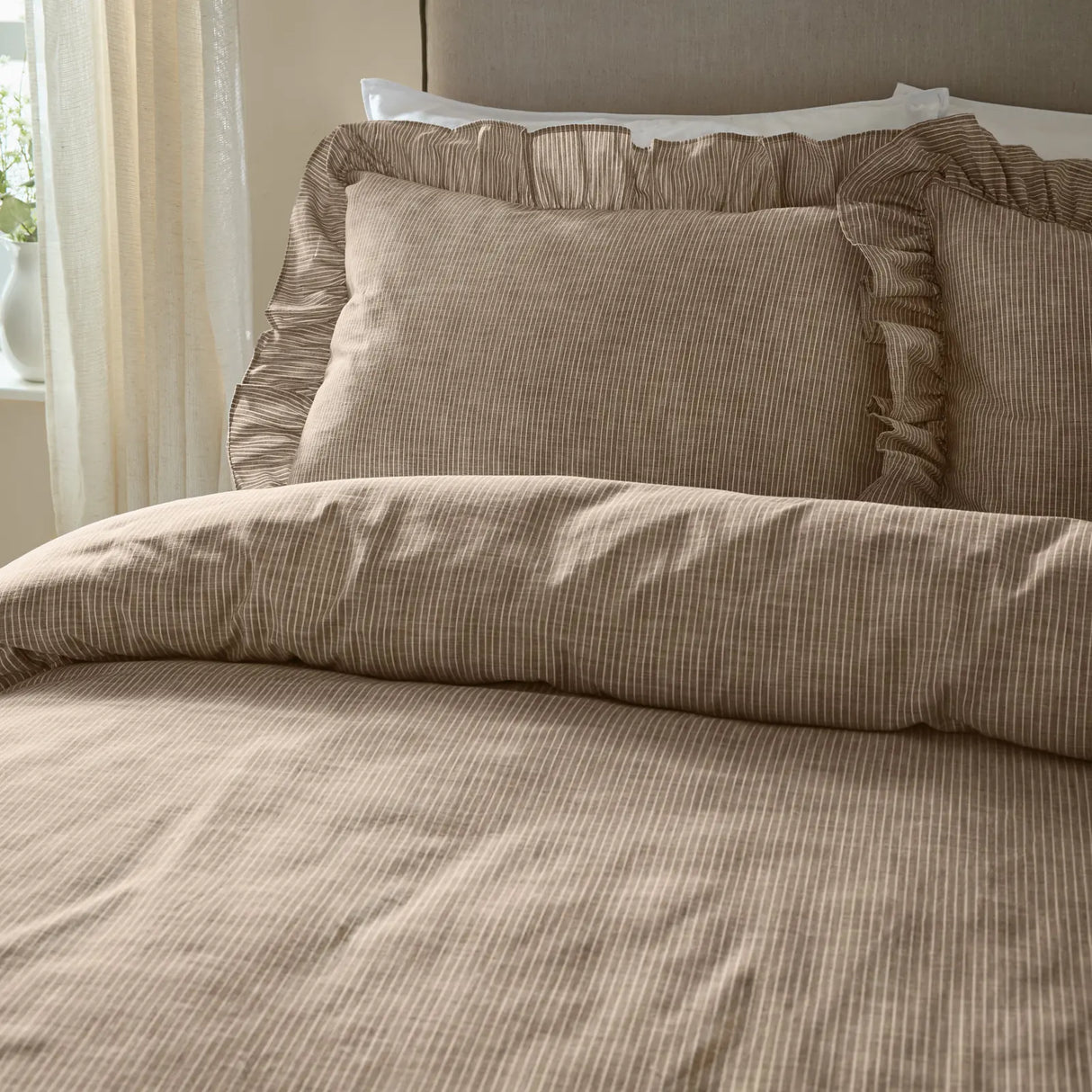 Nature Margot 100% Cotton Duvet Cover Set Mole - image 3