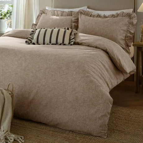 Nature Margot 100% Cotton Duvet Cover Set Mole - image 4
