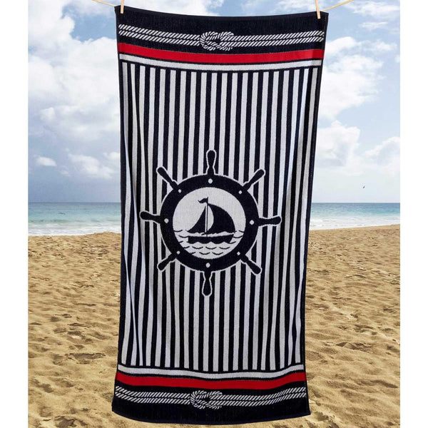 Nautical Beach Towel - Ideal