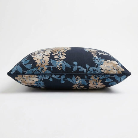 Wisteria Floral 100% Cotton Cushion Cover or Filled 43x43cm 2