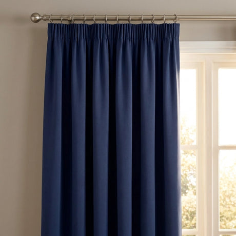 Essential 95% Blackout Tape Top Pencil Pleat Curtains 14