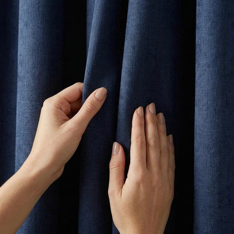 Galaxy Dim Out Woven Thermal Pencil Pleat Curtains 33