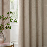 Neptune Fully Lined Velvet Eyelet Curtains Champagne - image 6