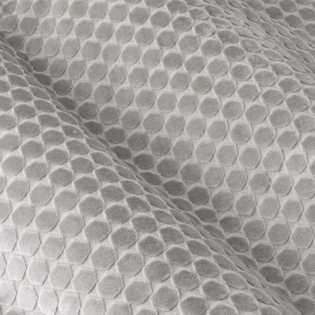 Neptune Fully Lined Velvet Eyelet Curtains Silver - image 7