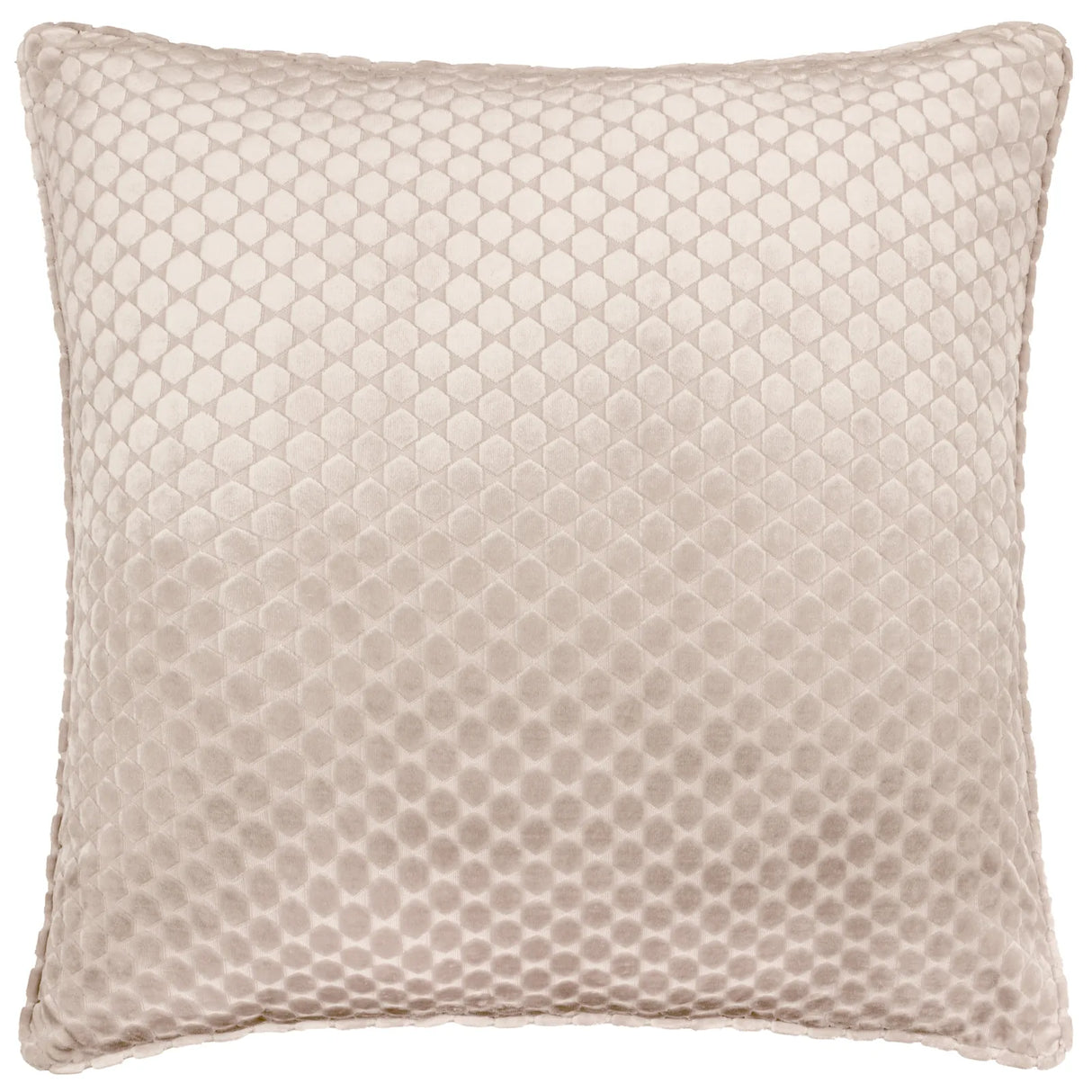 Neptune Velvet Cushion Cover Champagne 50 x 50cm - image 2