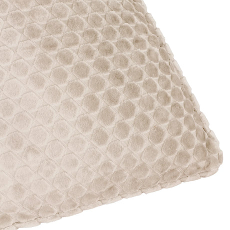 Neptune Velvet Cushion Cover Champagne 50 x 50cm - image 4