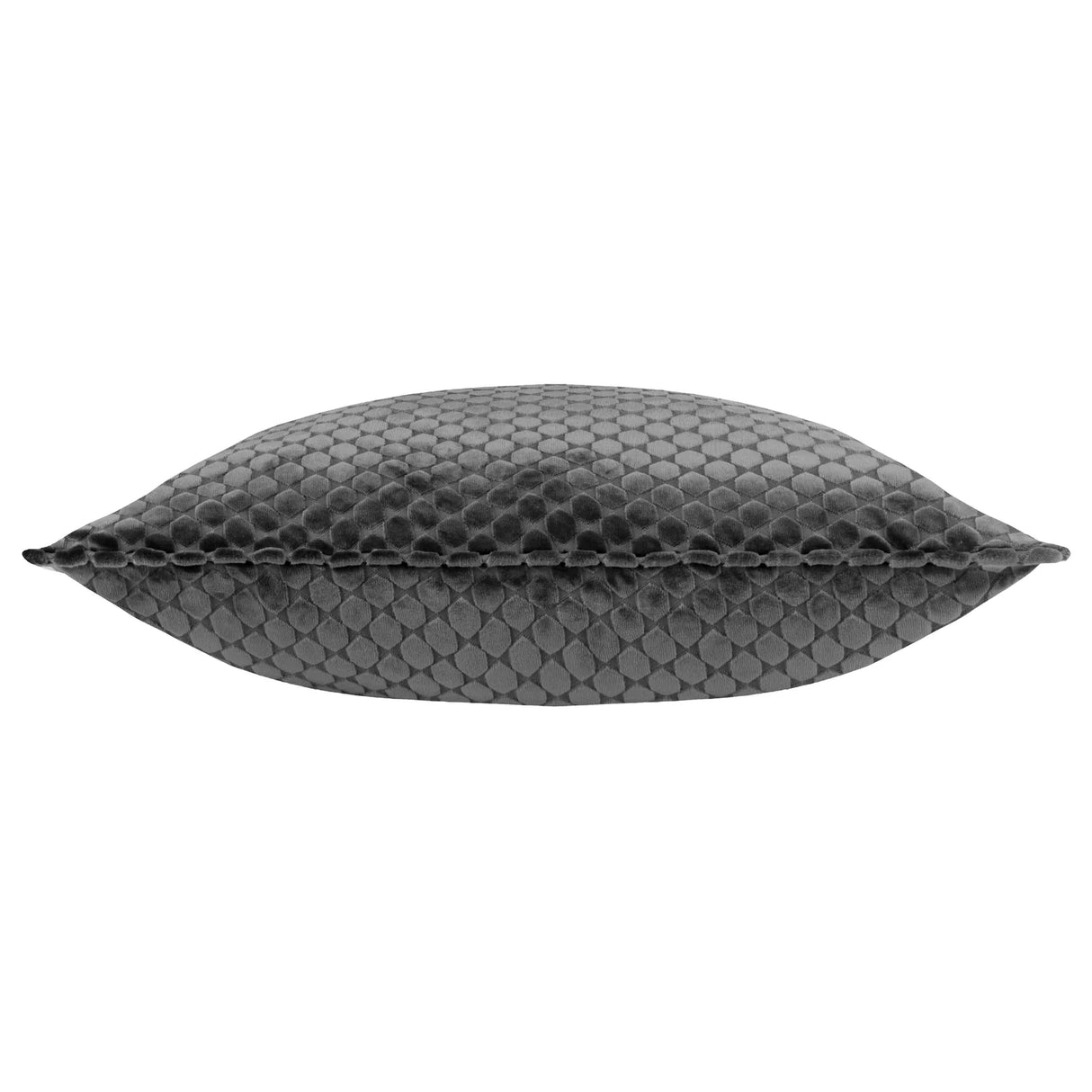 Neptune Velvet Cushion Cover Charcoal 50 x 50cm - image 3