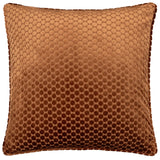 Neptune Velvet Cushion Cover Copper 50 x 50cm - image 2