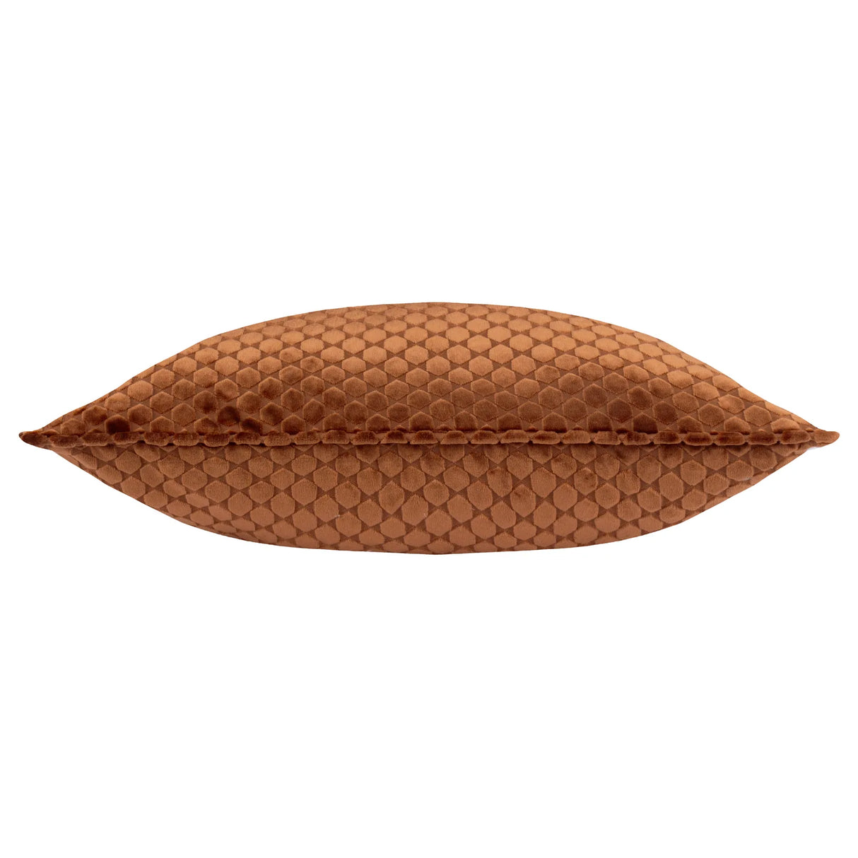 Neptune Velvet Cushion Cover Copper 50 x 50cm - image 3