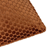 Neptune Velvet Cushion Cover Copper 50 x 50cm - image 4