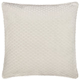 Neptune Velvet Cushion Cover Ivory 50 x 50cm - image 2