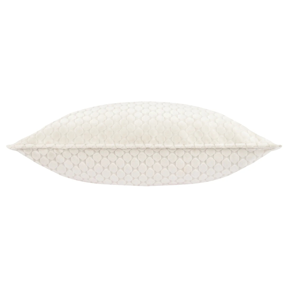 Neptune Velvet Cushion Cover Ivory 50 x 50cm - image 3
