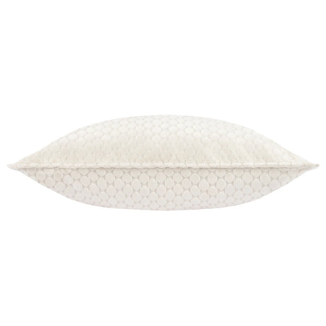 Neptune Velvet Cushion Cover Ivory 50 x 50cm - image 3