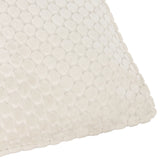 Neptune Velvet Cushion Cover Ivory 50 x 50cm - image 4