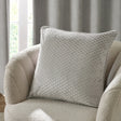 Neptune Velvet Cushion Cover Silver 50 x 50cm - image 1