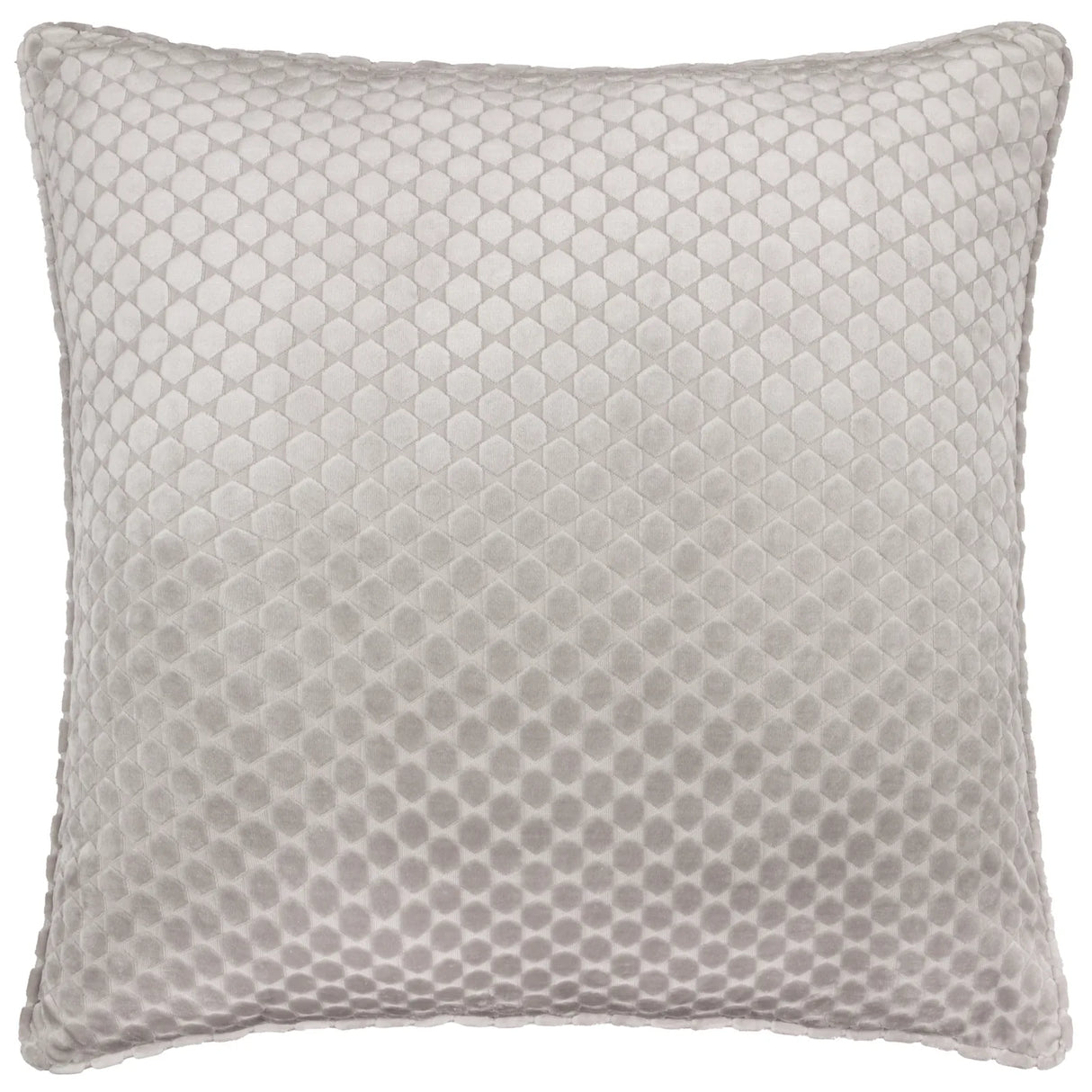 Neptune Velvet Cushion Cover Silver 50 x 50cm - image 2