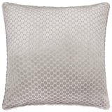 Neptune Velvet Cushion Cover Silver 50 x 50cm - image 2