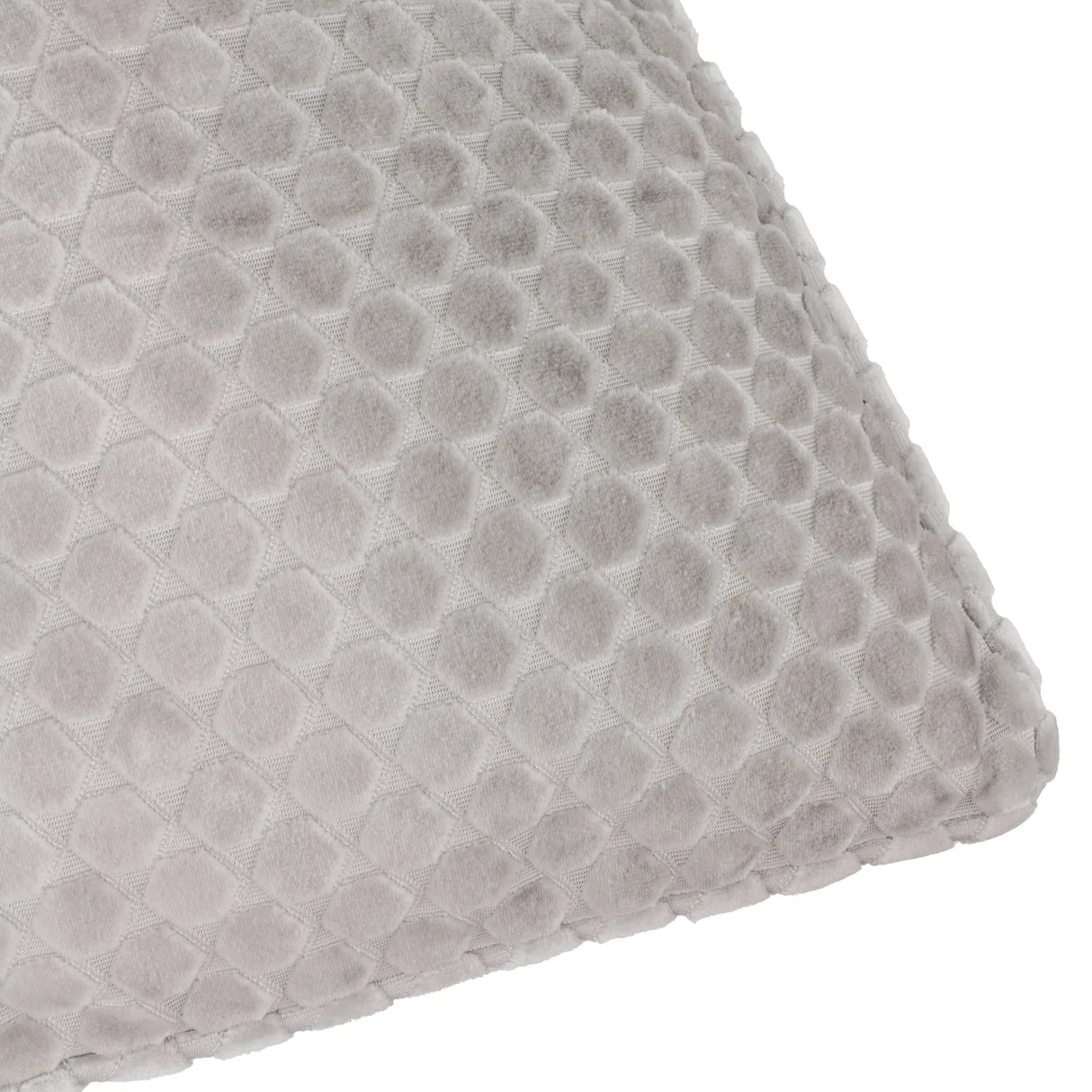 Neptune Velvet Cushion Cover Silver 50 x 50cm - image 4
