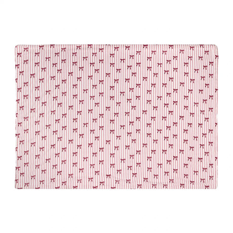 Noortje Bows Sherpa Fleece Throw Silk Pink 130 x 180cm - image 4