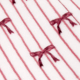 Noortje Bows Sherpa Fleece Throw Silk Pink 130 x 180cm - image 6