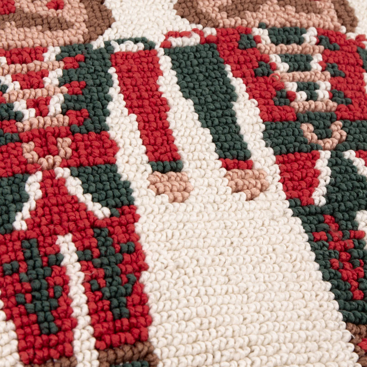 Nutcracker Trio Tufted Cushion Cover Multicolour 45 x 45cm - image 5