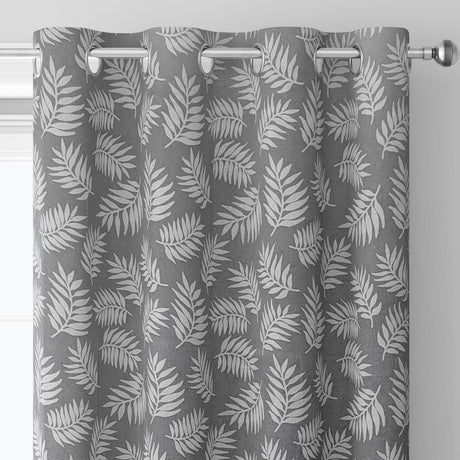 Oakland Thermal Dim Out Eyelet Curtains Grey