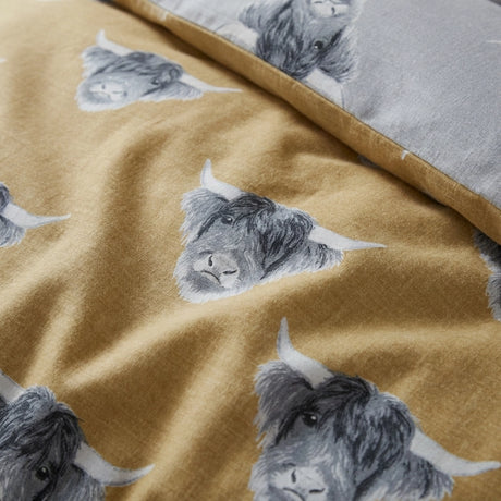 Highland Cow Duvet Cover Set 12