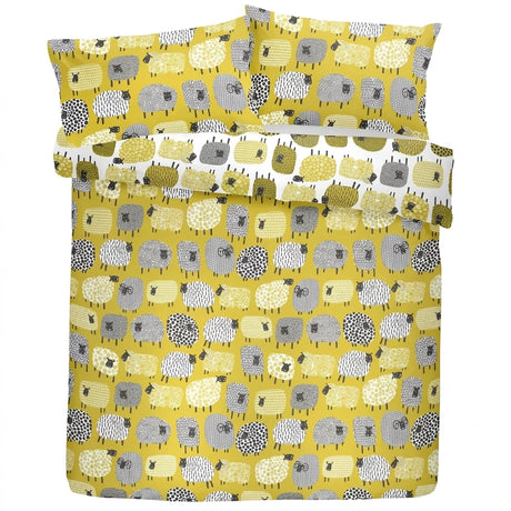 Dotty Sheep Polycotton Duvet Cover Set 6