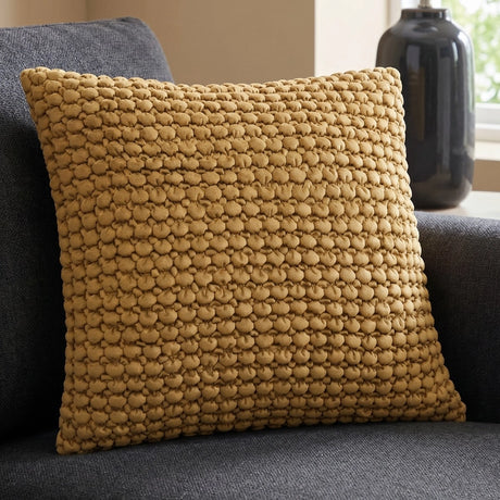 Bobble Textured Filled Cushion / Cover 55 x 55cm 22" x 22" 9
