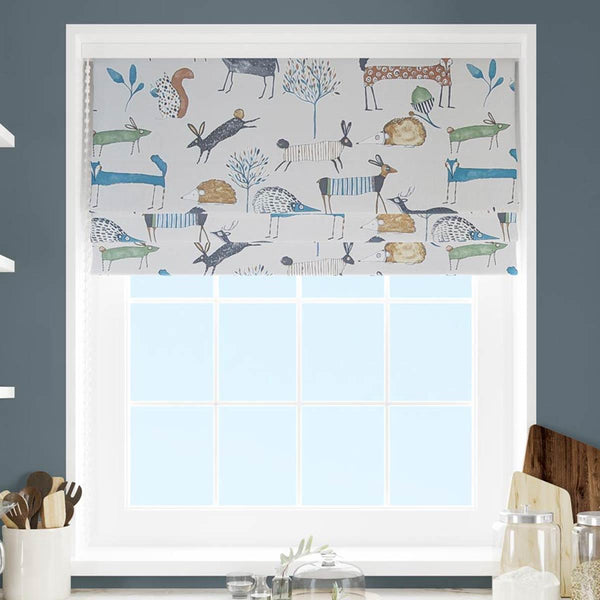 Oh My Deer Colonial Made To Measure Roman Blind - Ideal