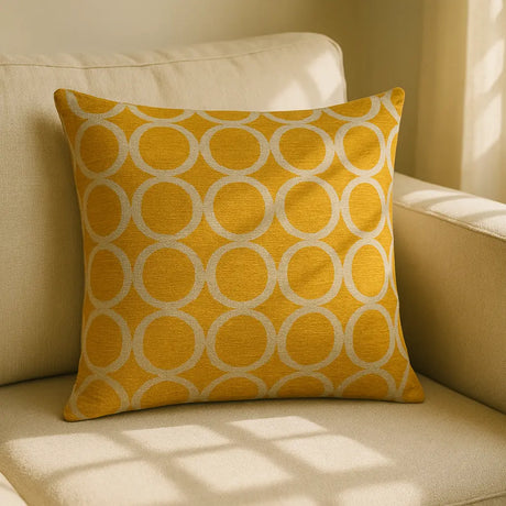Oh! Chenille Cushion Covers 18" & 22" - Ochre