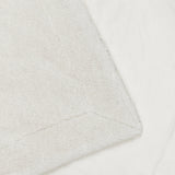 Olann Knitted Reversible Ecru Velvet Fleece Throw Blanket 130cm x 180cm - additional product view 5