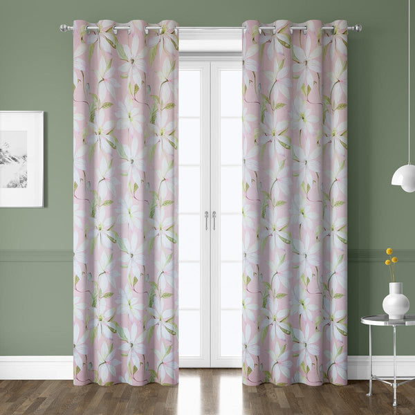 Olivia Blossom Made To Measure Curtains - Ideal