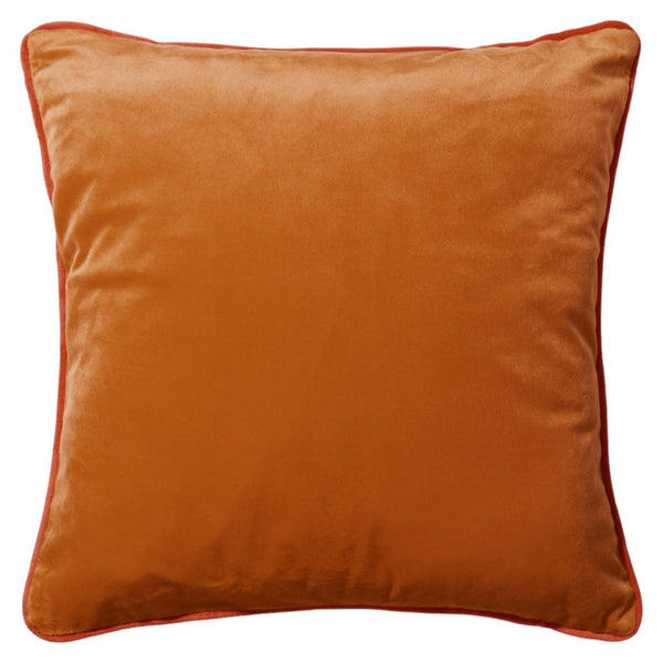 Chelsea Velvet Burnt Orange Cushion Cover 17" x 17"