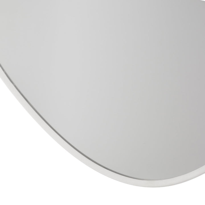 Organic Oval Wall Mirror Grey - Ideal