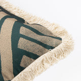 Oromo Green Cushion Cover 45cm x 45cm - additional product view 4