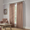 Chenille Blackout Tape Top Pencil Pleat Curtains by Alan Symonds