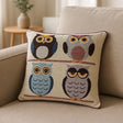 Tapestry Cushion Cover 18"x18" (45cm x 45cm) - Owls