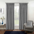 Oxford Velvet Blackout Tape Top Pencil Pleat Curtains by Enhanced Living 4