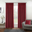Oxford Velvet Blackout Tape Top Pencil Pleat Curtains by Enhanced Living 10