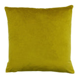 Palm Grove Velvet Gold / Teal Cushion Cover 50cm x 50cm - additional product view 2