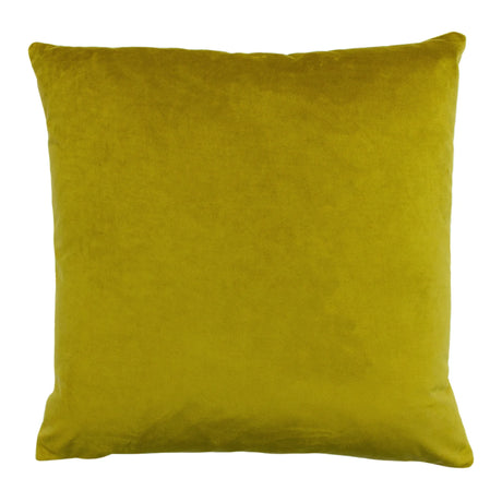 Palm Grove Velvet Gold / Teal Cushion Cover 50cm x 50cm - additional product view 2