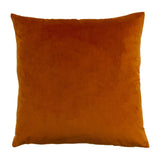 Palm Grove Velvet Teal + Rust Cushion Cover 50cm x 50cm - additional product view 2